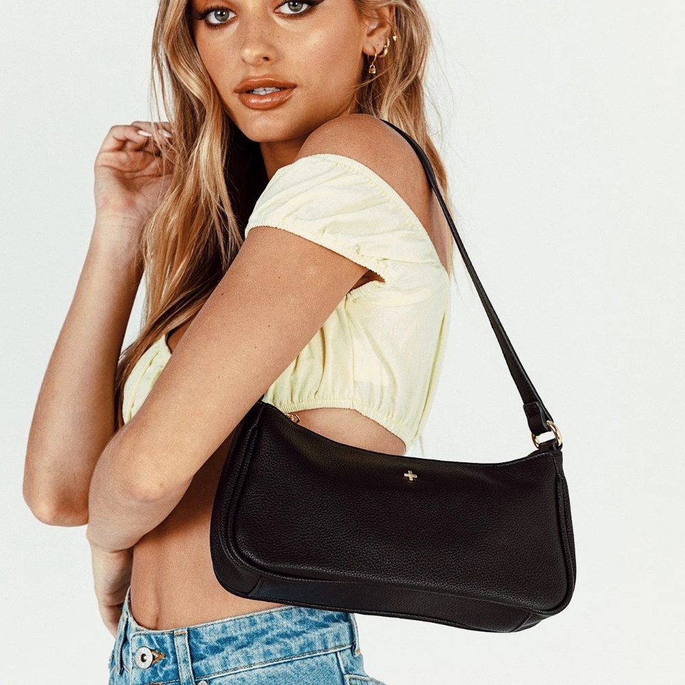 Peta & Jain Piper Bag Black Pebble - Black